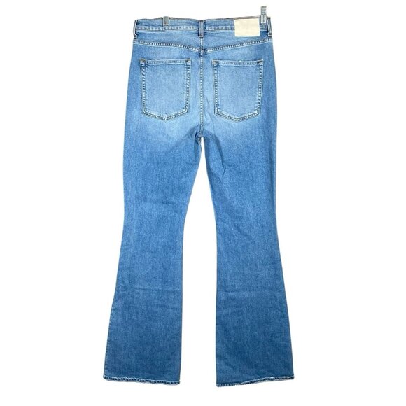 GRLFRND Denim Jeans Size 30 The Carine High Rise Stretch Flare Cojo Bay - Picture 2 of 16